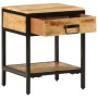 Mesa de Noche 40x35x50 cm Madera Maciza de Mango | Foro24.es | Tu tienda online para hogar, jardín y más Foro24.es