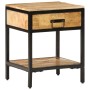 Mesa de Noche 40x35x50 cm Madera Maciza de Mango | Foro24.es | Tu tienda online para hogar, jardín y más Foro24.es