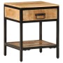 Mesa de Noche 40x35x50 cm Madera Maciza de Mango | Foro24.es | Tu tienda online para hogar, jardín y más Foro24.es
