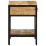 Mesa de Noche 40x35x50 cm Madera Maciza de Mango | Foro24.es | Tu tienda online para hogar, jardín y más Foro24.es