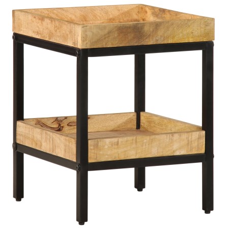 Mesa Auxiliar 35x35x45 cm de Madera Maciza de Mango | Foro24.es | Tu tienda online para hogar, jardín y más Foro24.es