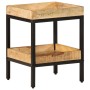 Mesa Auxiliar 35x35x45 cm de Madera Maciza de Mango | Foro24.es | Tu tienda online para hogar, jardín y más Foro24.es