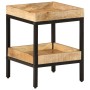 Mesa Auxiliar 35x35x45 cm de Madera Maciza de Mango | Foro24.es | Tu tienda online para hogar, jardín y más Foro24.es