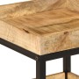 Mesa Auxiliar 35x35x45 cm de Madera Maciza de Mango | Foro24.es | Tu tienda online para hogar, jardín y más Foro24.es