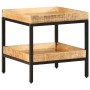 Mesa Lateral 45x45x45 cm Madera Maciza de Mango | Foro24.es | Tu tienda online para hogar, jardín y más Foro24.es