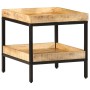 Mesa Lateral 45x45x45 cm Madera Maciza de Mango | Foro24.es | Tu tienda online para hogar, jardín y más Foro24.es