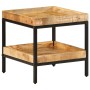 Mesa Lateral 45x45x45 cm Madera Maciza de Mango | Foro24.es | Tu tienda online para hogar, jardín y más Foro24.es