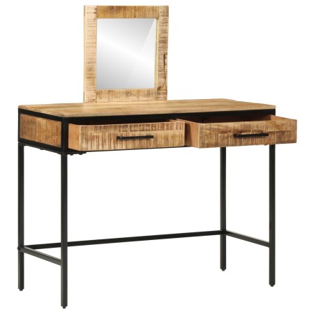 Tocador 100x40x75/120 cm Madera Maciza Mango Rugoso | Foro24.es | Tu tienda online para hogar, jardín y más Foro24.es