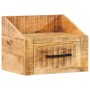 Cabinet de Noche 40x30x30 cm de Madera Maciza Rústica Mango