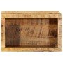 Gabinete de Mesita de Noche Montado en la Pared 40x30x25 cm Madera Maciza de Mango | Foro24.es | Tu tienda online para hogar, jardín y más Foro24.es