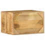 Gabinete de Mesita de Noche Montado en la Pared 40x30x25 cm Madera Maciza de Mango | Foro24.es | Tu tienda online para hogar, jardín y más Foro24.es