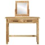 Mesa de Tocador con Espejo de Madera Sólida Mango Rugoso | Foro24.es | Tu tienda online para hogar, jardín y más Foro24.es
