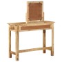 Mesa de Tocador con Espejo de Madera Sólida Mango Rugoso de , Tocadores para dormitorios - Ref: Foro24-374096, Precio: 179,31 €
