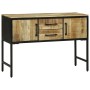 Aparador de madera maciza mango rugosa 100x35x70 cm | Foro24.es | Tu tienda online para hogar, jardín y más Foro24.es