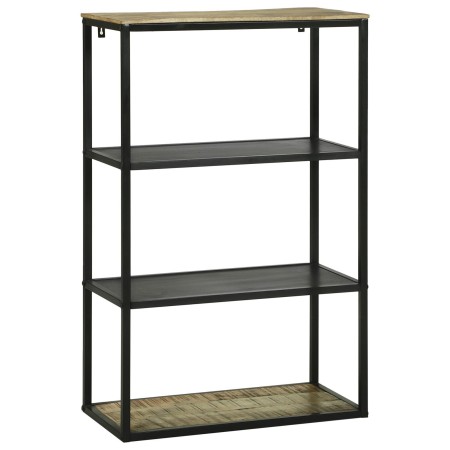 Estantería 70x35x110 cm de Madera Sólida Mango Rugoso by , Bookcases and shelves - Ref: Foro24-374102, Price: 141,75 €, Disco...