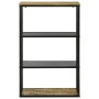 Estantería 70x35x110 cm de Madera Sólida Mango Rugoso by , Bookcases and shelves - Ref: Foro24-374102, Price: 141,75 €, Disco...