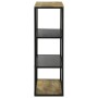 Estantería 70x35x110 cm de Madera Sólida Mango Rugoso by , Bookcases and shelves - Ref: Foro24-374102, Price: 141,75 €, Disco...