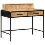 Mesa Consola 100x55x75 cm Madera Maciza Mango Rugoso | Foro24.es | Tu tienda online para hogar, jardín y más Foro24.es