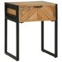 Mesita de noche madera maciza de acacia 40x35x50 cm | Foro24.es | Tu tienda online para hogar, jardín y más Foro24.es