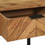 Mesita de noche madera maciza de acacia 40x35x50 cm | Foro24.es | Tu tienda online para hogar, jardín y más Foro24.es