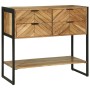 mesa consola 90x35x80 cm Madera Maciza Acacia | Foro24.es | Tu tienda online para hogar, jardín y más Foro24.es