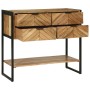 mesa consola 90x35x80 cm Madera Maciza Acacia | Foro24.es | Tu tienda online para hogar, jardín y más Foro24.es
