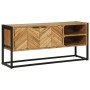 Cabinet de TV 110x30x50 cm Madera de Acacia Maciza | Foro24.es | Tu tienda online para hogar, jardín y más Foro24.es