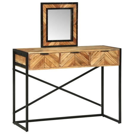 Mesa de Tocador con Espejo 100x40x120 cm Madera Sólida de Acacia | Foro24.es | Tu tienda online para hogar, jardín y más Foro24.es