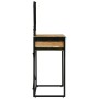 Mesa de Tocador con Espejo 100x40x120 cm Madera Sólida de Acacia de , Tocadores para dormitorios - Ref: Foro24-374115, Precio...
