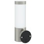 Luz de pared exterior  de acero inoxidable plata IP44 | Foro24.es | Tu tienda online para hogar, jardín y más Foro24.es