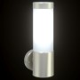Lámparas de pared para exterior  2 pcs Acero inoxidable plata IP44 | Foro24.es | Tu tienda online para hogar, jardín y más Foro24.es