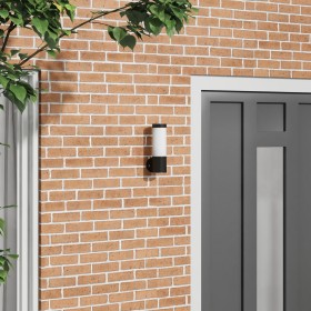 Luz de pared exterior Acero inoxidable negro IP44