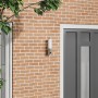 Luz de pared exterior  con sensor de acero inoxidable plata IP44 | Foro24.es | Tu tienda online para hogar, jardín y más Foro24.es