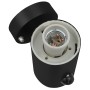Lámparas de pared exteriores  con sensor 2 piezas Acero inoxidable negro IP44 | Foro24.es | Tu tienda online para hogar, jardín y más Foro24.es