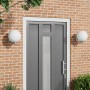 Lámparas de pared exteriores  2 pcs Acero inoxidable plata IP44 | Foro24.es | Tu tienda online para hogar, jardín y más Foro24.es