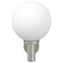 Luz de pared exterior de acero inoxidable plata IP44 | Foro24.es | Tu tienda online para hogar, jardín y más Foro24.es