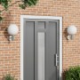 Lámparas de Pared para Exterior 2 pcs Acero Inoxidable Plateado IP44 | Foro24.es | Tu tienda online para hogar, jardín y más Foro24.es