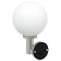Luz de Pared Exterior con Sensor Plata Acero Inoxidable IP44 | Foro24.es | Tu tienda online para hogar, jardín y más Foro24.es
