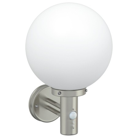 Apliques de pared exteriores con sensor 2 pcs Acero inoxidable plata IP44 | Foro24.es | Tu tienda online para hogar, jardín y más Foro24.es