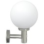 Apliques de pared exteriores con sensor 2 pcs Acero inoxidable plata IP44 | Foro24.es | Tu tienda online para hogar, jardín y más Foro24.es