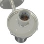 Apliques de pared exteriores con sensor 2 pcs Acero inoxidable plata IP44 | Foro24.es | Tu tienda online para hogar, jardín y más Foro24.es