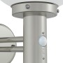 Apliques de pared exteriores con sensor 2 pcs Acero inoxidable plata IP44 | Foro24.es | Tu tienda online para hogar, jardín y más Foro24.es