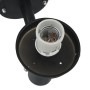 Lámparas de pared exteriores 2 pcs Acero inoxidable negro IP44 | Foro24.es | Tu tienda online para hogar, jardín y más Foro24.es