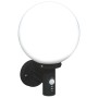 Lámpara de Pared Exterior con Sensor Negra Acero Inoxidable IP44 de , Lámparas - Ref: Foro24-4005949, Precio: 53,03 €