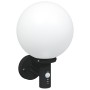 Apliques de Pared con Sensor 2 pcs Negro Acero Inoxidable IP44 | Foro24.es | Tu tienda online para hogar, jardín y más Foro24.es
