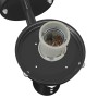 Apliques de Pared con Sensor 2 pcs Negro Acero Inoxidable IP44 | Foro24.es | Tu tienda online para hogar, jardín y más Foro24.es