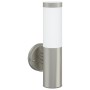 Luz de Pared Exterior 2 pcs Plata Acero Inoxidable IP44 | Foro24.es | Tu tienda online para hogar, jardín y más Foro24.es