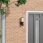 Luz de Pared Exterior Negra de Acero Inoxidable IP44 | Foro24.es | Tu tienda online para hogar, jardín y más Foro24.es