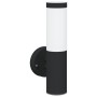 Luz de Pared Exterior Negra de Acero Inoxidable IP44 | Foro24.es | Tu tienda online para hogar, jardín y más Foro24.es
