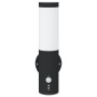 Luz de pared exterior con sensor 2 pcs Acero Inoxidable Negro IP44 | Foro24.es | Tu tienda online para hogar, jardín y más Foro24.es